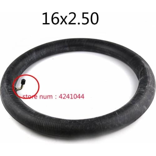 16x2.50 Inner Tube for Electric Bikes Scooter ATV Quad Four Wheeler