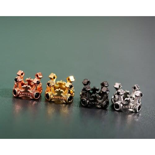 6Pcs/Lot Silver Color Copper Bead Gasket Lrregular Shape Gasket For Making DIY Beaded Bracelet Parts 2020 Jewelry Gifts