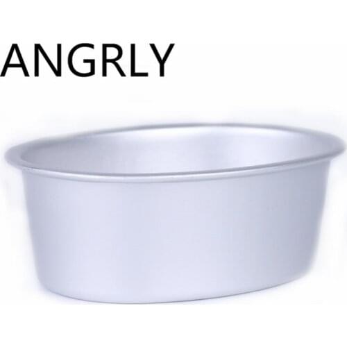 ANGRLY 10pcs Stainless Steel Half Football Anode Little Cheese Baking Tool Cake Mold Baking Baking Mold Cake Kitchen Accessories