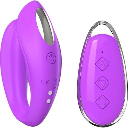 Wireless Vibrator Adult Toys For Couples USB Rechargeable Dildo G Spot U Silicone Stimulator Double Vibrators Sex Toy For Woman