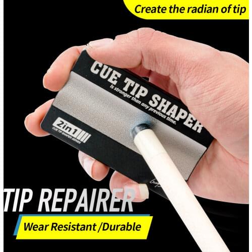 Billiard Tip Tool Multifunctional Pool Cue Stick Tip Shaper Burnisher Sander File Tip Repair Pool Cue Care Billiard Accessories
