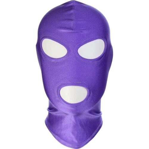 Erotic Accessories Head Sex Mask Hood Fetish Slave BDSM Eye Shades Sex Toys for Couples Love Game