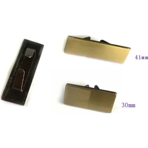 Laser Engrave Your Logo On Metal Label rectangle metal purse label tags, rectangle metal label,Brass name label tags