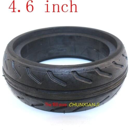 Lightning shipment 4.6 inch tire diameter 118mm Rubber tire solid tire 4.6"for motor balancing board scooter Motorcycle