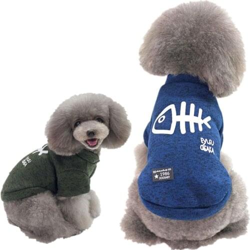 New Pet Clothes Autumn And Winter Casual Sweater For Cute Keep Warm and Breathable Pet Vest Clothing Sweater For Small Dog