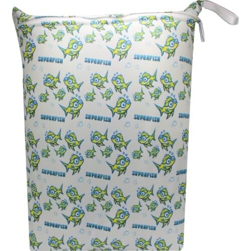 New Mummy Cloth Diaper Bag Waterproof Baby Nappy Wet Bags