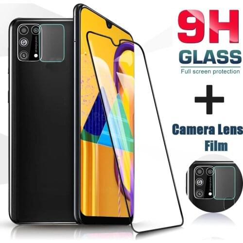 Camera Lens Film For Samsung Galaxy A01 Core A21 A21S A31 A41 S20 FE A51 A71 M21 M31 M30S M51 Full Cover Screen Protector Glass