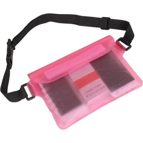 Diving Waterproof Pockets Swimming Drifting Waist Bag Belt Sports Fishing Rafting Dry Bum Bag Sealing Mobile Phone Pouch