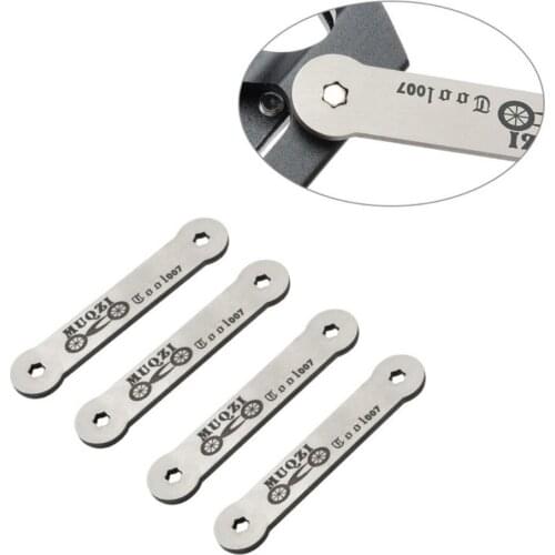 Nail Anti-slip Pin Universal Plum Road Bike MTB Bike Pedal Screws Skid-Proof Stainless Steel Wrench Cycling Bicycle Repair Tools