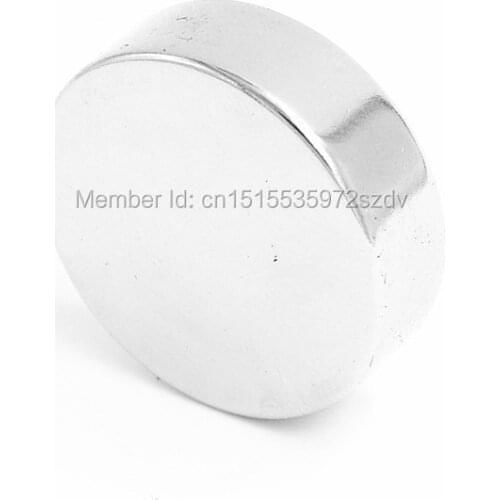 50pcs Strong Round Dia 25mm x 10mm N35 Rare Earth Neodymium Magnet Art Craft Fridge 25x10mm