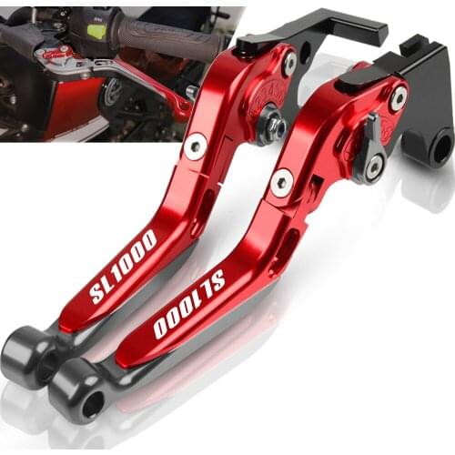 FOR Aprilia SL1000 2000 2001 2002 2003 2004 Motorcycle handbrake Folding Extendable Moto Adjustable Clutch Brake Levers SL 1000