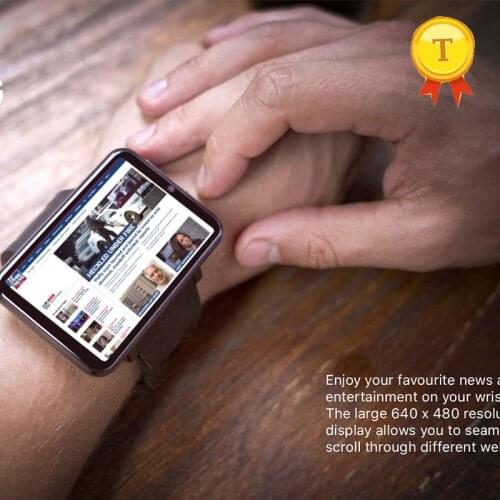 2019 newest sport Android Smart Watch Phone 3GB 32GB 2700Mah big Battery 500W Camera GPS WiFi SIM MP4 4G Smartwatch pk dm98 dm99