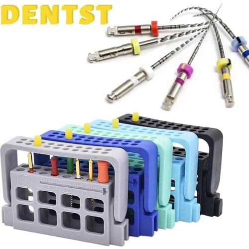 Dental Tools Root Cannal Endo rotary File 25mm NiTi Endodontic Instruments Odontologia 6Pcs Endodontic Root Canal File Holder