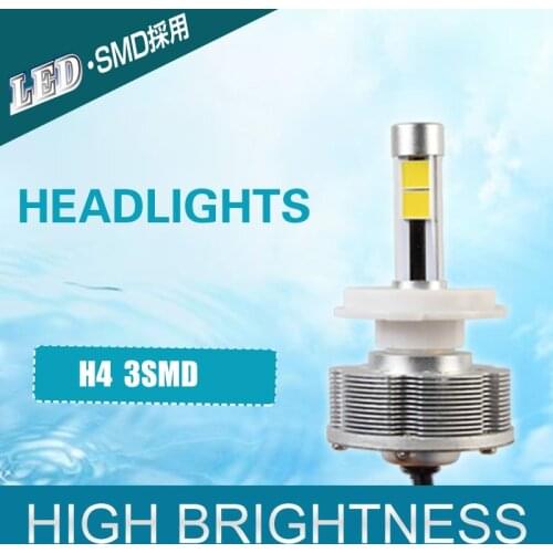 Hot Sale H4 LED Headlights Motorcycles Trucks Convision Kit H4 Headlamp Cars Bulbs interior LED headlight 30W 6000K DC 12V 40V