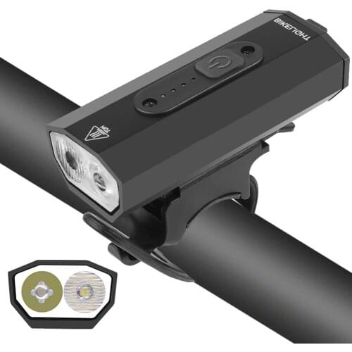 T6 LED Bicycle Light USB Rechargeable Headlamp MTB Headlight 6 Modes Waterproof Work Light Cycling Equipment Bike Accessories