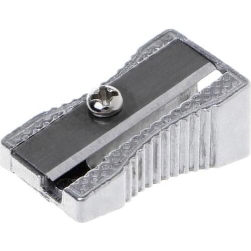 Metal Pencil Sharpener New Makeup Pen Sharpener Office School Supplies Stationery R7H3