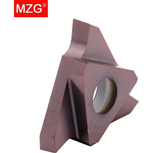 MZG GBA43R100 GBA43R150 ZM856 Stainless Steel Shallow Grooving Cutter CNC Lathe Cutting Tools Triangle Solid Carbide Inserts
