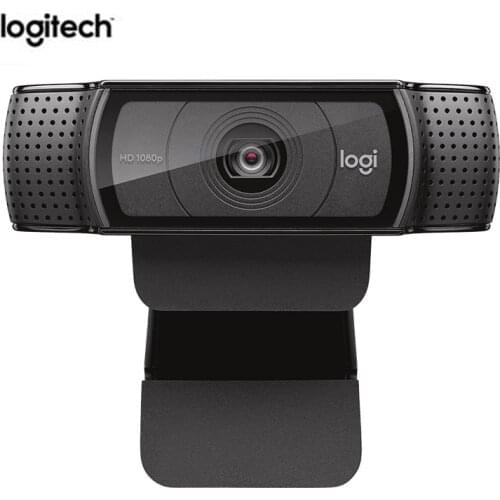 Logitech C920 HD 1080P Pro Webcam Widescreen Video Calling Recording 15MP Camera