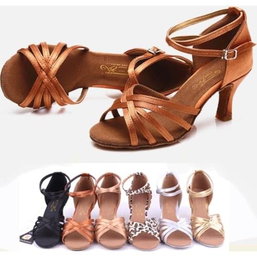 Brand New Womens Dance Shoes Heeled Tango Ballroom Latin Salsa Dancing Shoes For Women On Sale