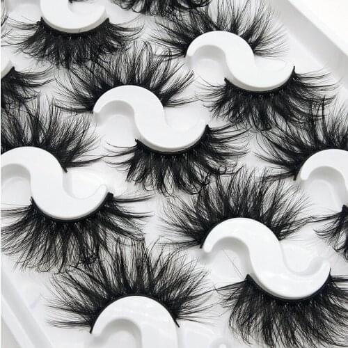 1/9 pairs 25mm 3D Faux Mink Lashes Natural Long False Eyelashes Volume Fake Lashes Makeup Extension Eyelash maquiagem