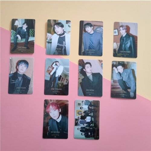 10pcs/set KPOP SF9 New Album SENSUOUS JUNGLE GANME LOMO Card Photocard Young Bin Lee Jae Yoon Rowoon Tae Yang Cha Ni FH466