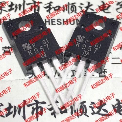 10pcs/lot K957 2SK957 New Spot TO-220F 900V 2A
