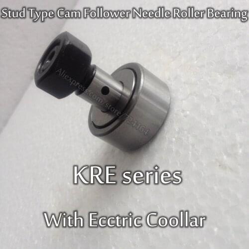 10PCS High precision KRE22 track needle roller bearing, Stud Type Cam Follower Roller Bearings curve roller bearings