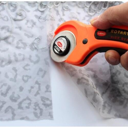 100pcs 45mm Leather Rotary Cutter Fabric Knife Craft Piecing Leathercraft Sewing Circular Cutting Blade sport toy