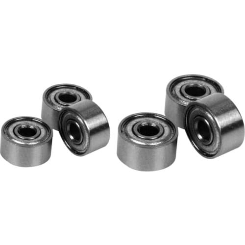 20 Pcs Miniature Rubber Sealed Metal Shielded Metric Radial Ball Bearing, 10 Pcs 692 ZZ 2X6X3MM & 10 Pcs 627-ZZ 7X22X7mm