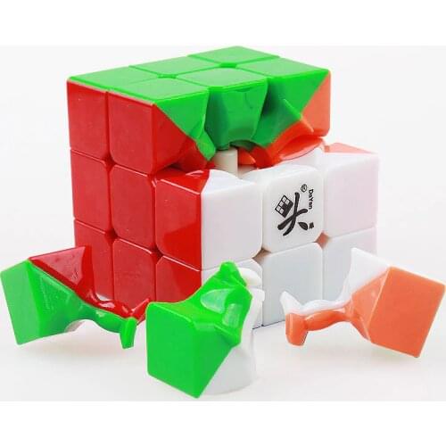 3x3x3 dayan 5 zhanchi magic speed cube danyan 3x3 stickerless professional classical stickers puzzle magic cube toys for kids