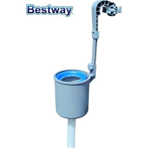 58233 Bestway Durable & Corrosion-proof Pool Surface Skimmer for ABG Pool Used with Filter 800Gal & Above For Automatic Skimming