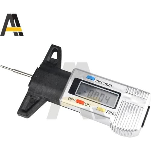 Digital Tread Depth Gauge 0-26MM Measuring Ruler Tire Pressure Wear Car Trucks Safety Measurer Tool monitor Electronic Caliper