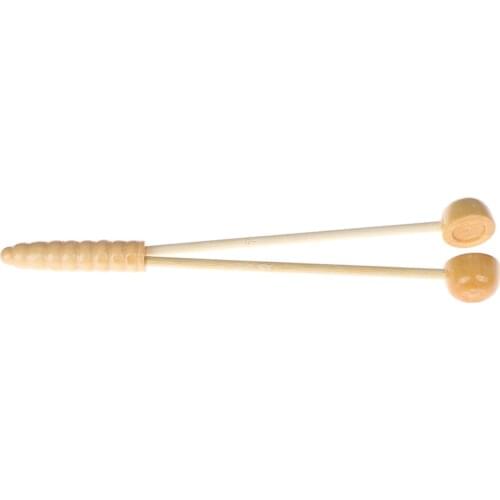 1pcs Wood Portable Massage Hammer Bamboo Health Care Knock Back Neck Waist Leg Relax Home Hammer Massage Stick