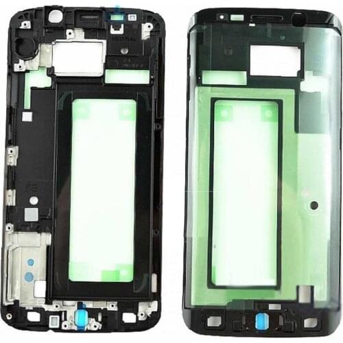For Samsung Galaxy S6 edge SM-G925F LCD Front Housing Frame Bezel Plate