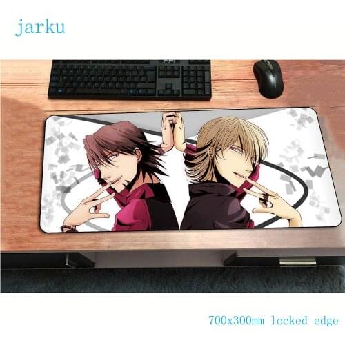 Tiger Bunny mouse pad gamer gel mousepad rubber desk mat 700x400x4mm gaming accessories Boy Gift keyboard mat oversized