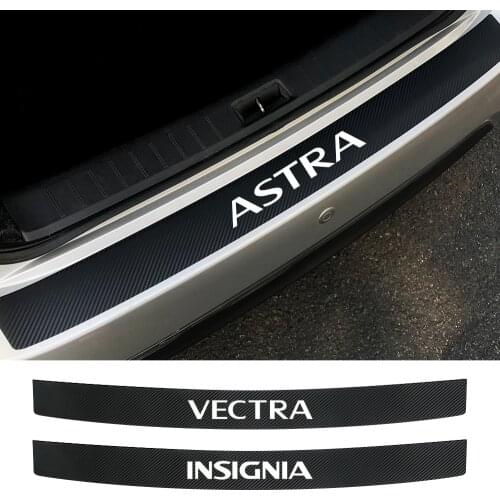 Car Rear Bumper DIY Stickers For Opel OPC Astra Corsa Mokka Vectra Adam Combo Crossland X Grandland Meriva Vivaro Tigra Zafira