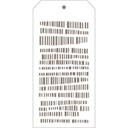 2021 New Label Tag Plastic Stencil For DIY Craft Making Background Stripes Card Scrapbooking No Metal Cutting Dies and Stamp Set
