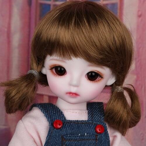 Full Set 1/6 BJD Doll LOVELY Cream Joint Doll For With Glasss Eyes Baby Girl Birthday Christmas Gift Present
