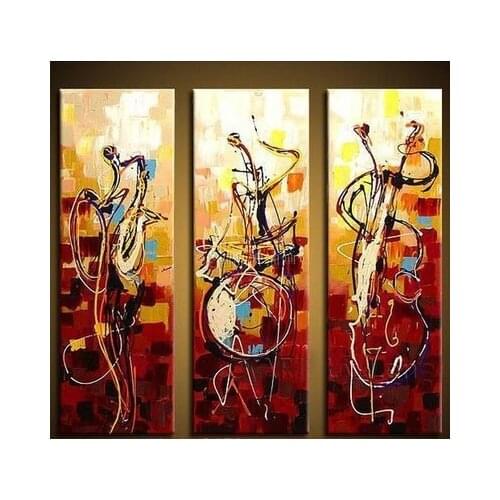 MODERN ABSTRACT HUGE WALL ORNAMENTS CANVAS OIL PAINTING (no framed)