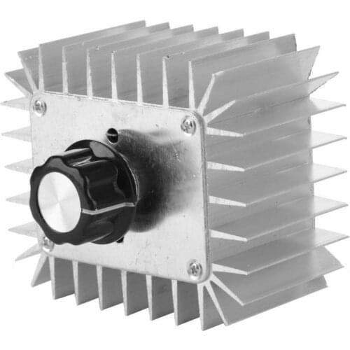 220V 5000W Thyristor Motor Speed Control Adjustable Power Controller for Temperature Electric Motor Variable Speed Controler AC