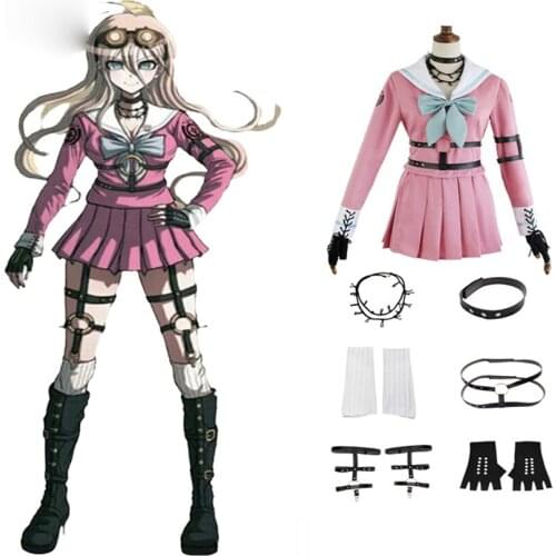 Danganronpa V3: Killing Harmony Iruma Miu Rabbit Uniform Halloween Christmas Anime custom made Cosplay Costume 1 order