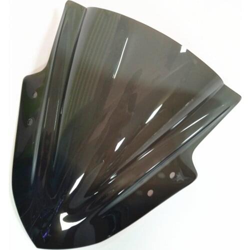 For Kawasaki Ninja 300 R EX300 EX300R ex300 r 2013 2014 2015 2016 2017 Smoke Black Windshield WindScreen Double Bubble EX 300 R