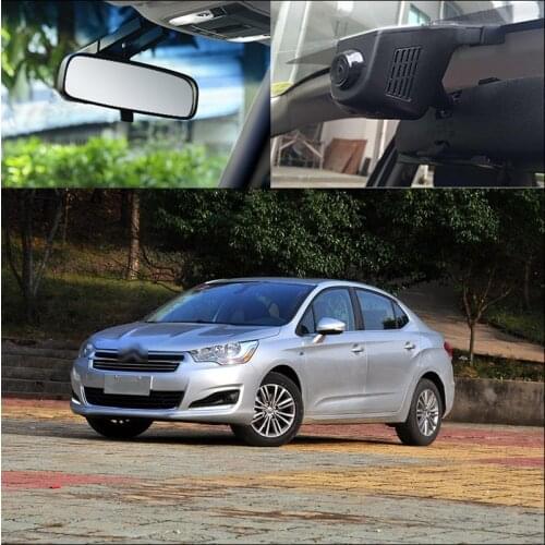 BigBigRoad For Citroen C4L C4 C-Quatre C3 Picasso C3-XR C-Elysee Car Wifi DVR Video Recorder FHD 1080P Dash Cam