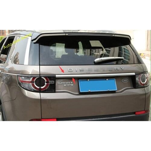 Lapetus Rear Trunk Lid Cover Tailgate Trim Hatch Molding Boot Fit For Land Rover Discovery Sport 2015 - 2019 Auto Accessories