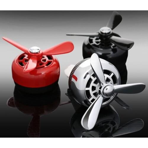 Lady Auto Air Vent Clip Outlet Aromatherapy Car-styling Interior Lemon Flavour Perfume Car Air Freshener 1Pc Mini Fan Cute