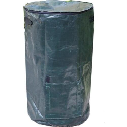Bigger Size Green 35x60cm/43x80cm Probiotics Bags Kitchen Compost Bags Melons Leaves Homemade Organic Plastic Fertilizer Bag