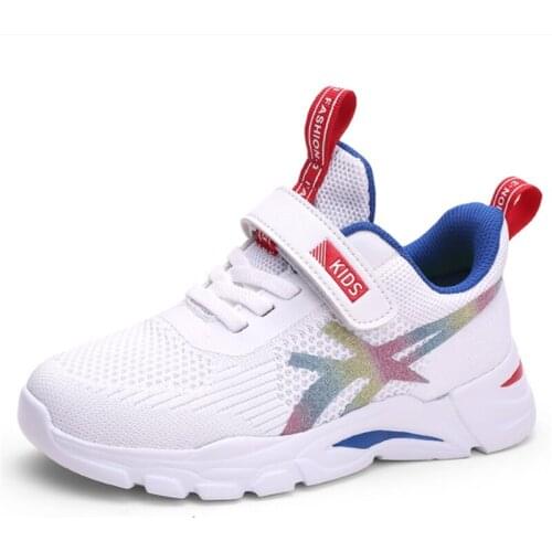 Kids Sneakers Spring and Autumn Breathable Lightweight Non-slip Casual Boys Shoes Girls Comfortable Soft Sole Running Shoes