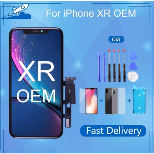 Best OEM Display For iPhone XR LCD Touch Screen Display Assembly With 3D Touch Replacement No Dead Pixel With Repair Tools