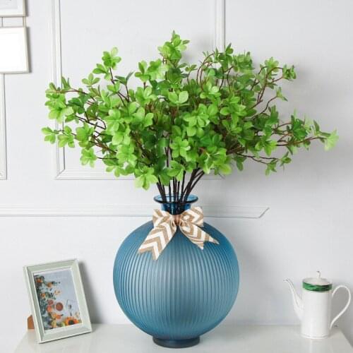 Artificial Flowers Artificial Plants Five-pointed Seven-star Leaf Indoor Green Plants Home Furnishings Soft Decoration