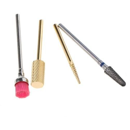 Set Of 7 Pieces Professional Tungsten Nail Drill Bits Set, 3/32'' Inches